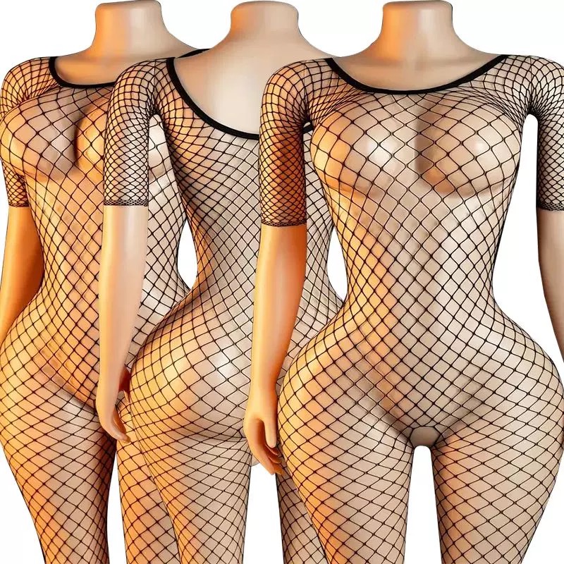Bodystocking Fishnet - Fishnet Bondage Bdsm Body Stockings Crotchless