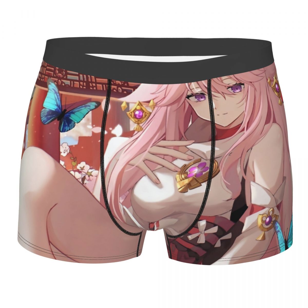 Boyshort Underwear - Genshin Impact Yae Miko Boxer Shorts