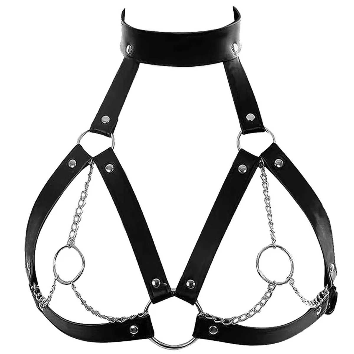 Garter Belt Set - Women Fashion Harness Belt Chest Harness