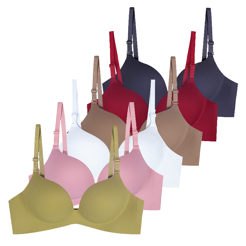 Bralette Wireless Soft - FallSweet Candy Push Up Bra for