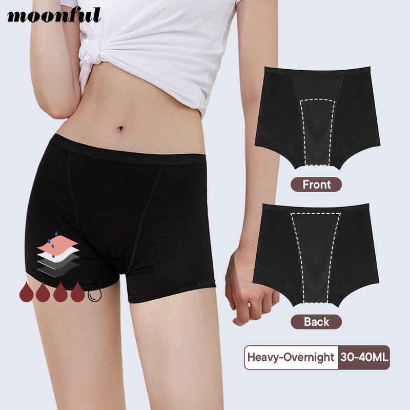 Period Panty Absorbent - Absorbent Menstrual Panties Women's Cycle Period