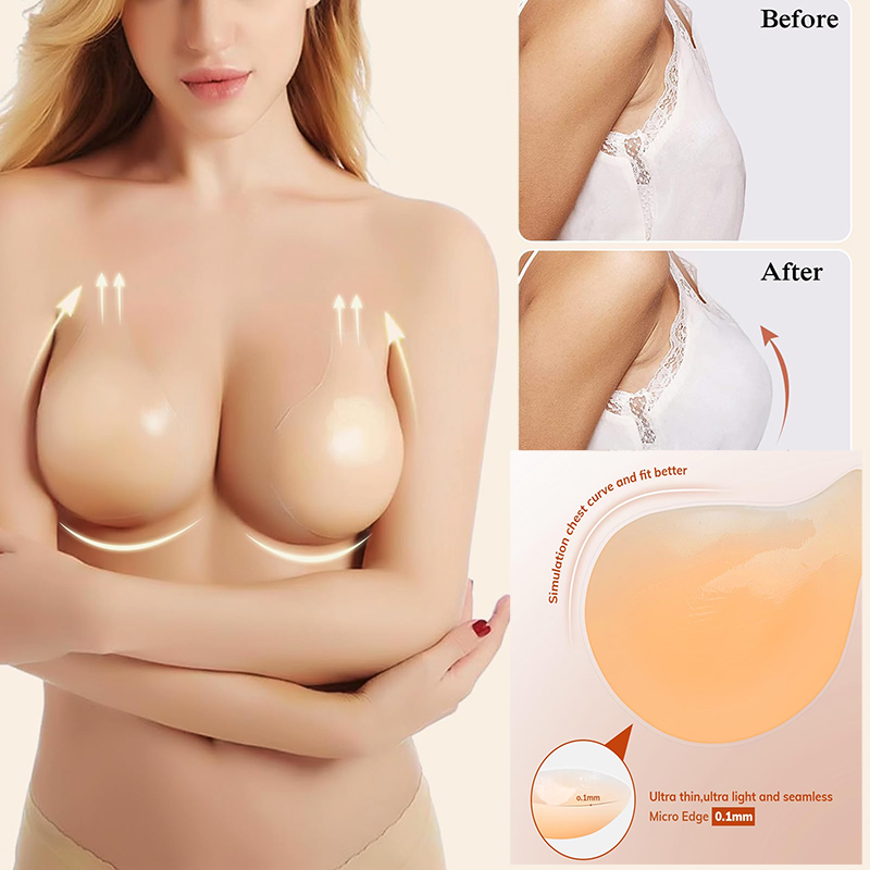 1/2 Pairs Women Sticky Bra Pus - Strapless Bra Backless ulasan dan harga