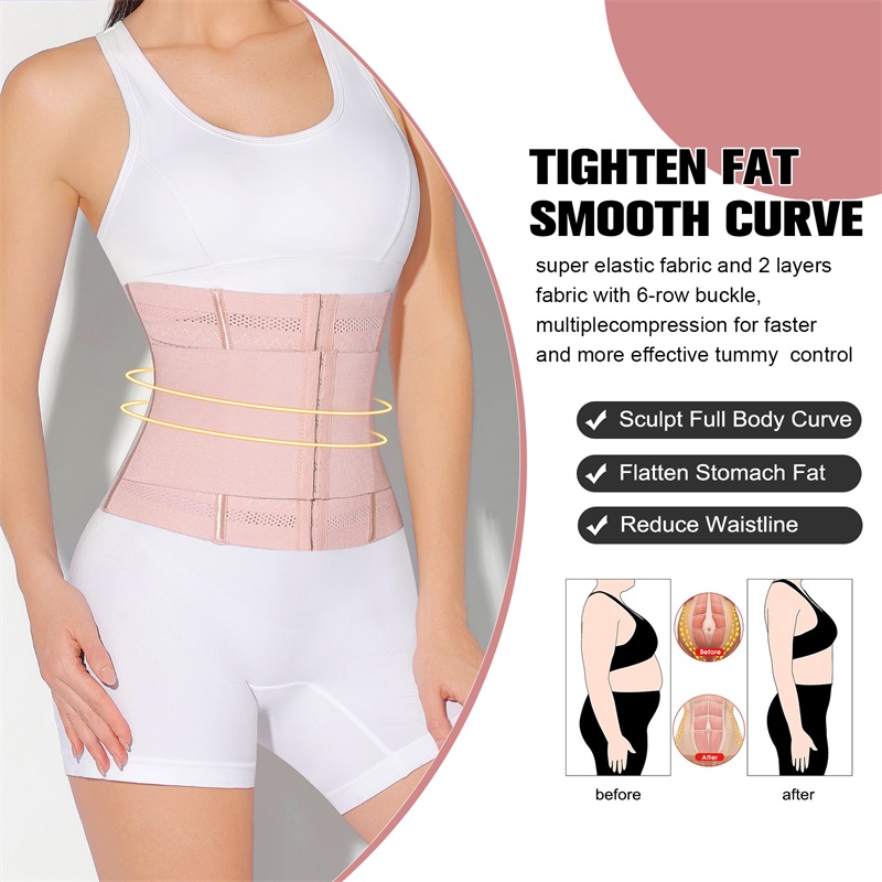 MiiOW Waist Trainer Corset Wom - Shapewear Bodysuit Firm ulasan dan harga