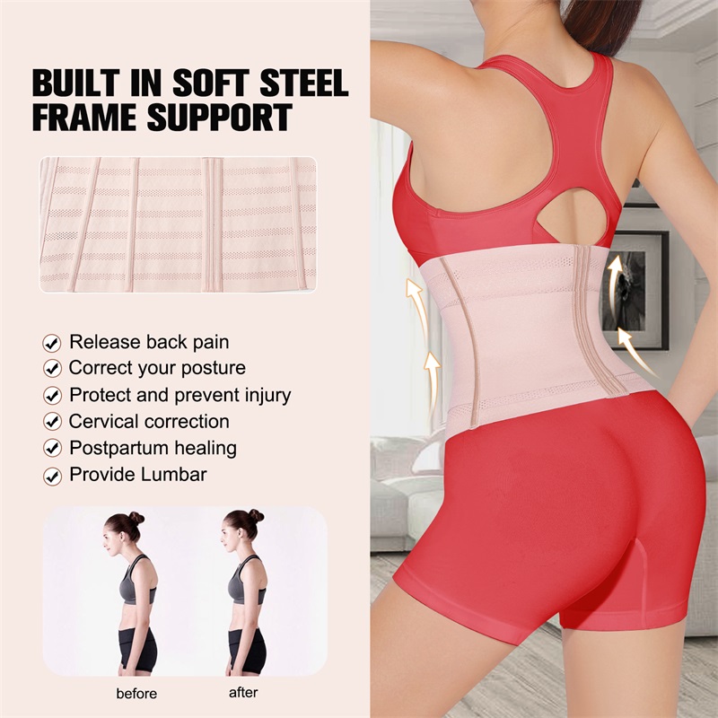 MiiOW Waist Trainer Corset Wom - Shapewear Bodysuit Firm ulasan dan harga
