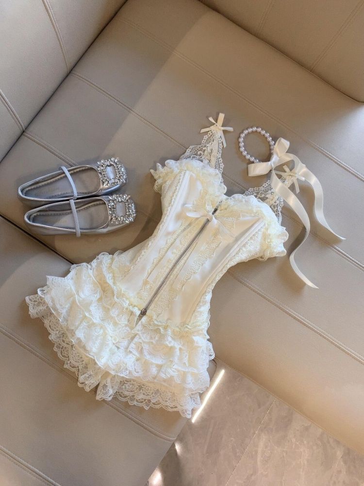 Cute Desire Lace Bustier Top H - Cami Top Lace ulasan dan harga