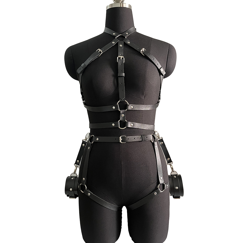 Harness for Women Pu Leather L - Garter Belt Set ulasan dan harga