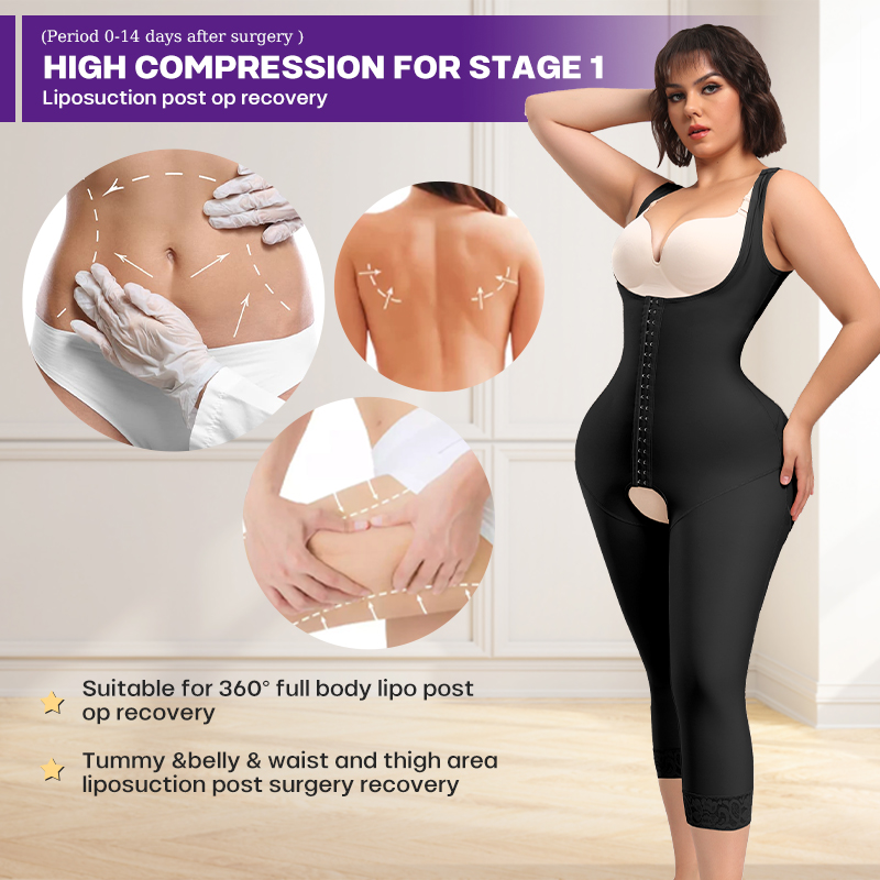 Compression Tummy Control Full - Shapewear Bodysuit Firm ulasan dan harga