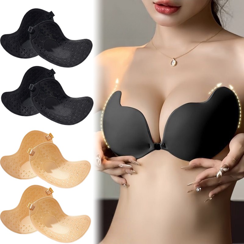 1/2pairs Push Up Invisible Bra - Strapless Bra Backless ulasan dan harga