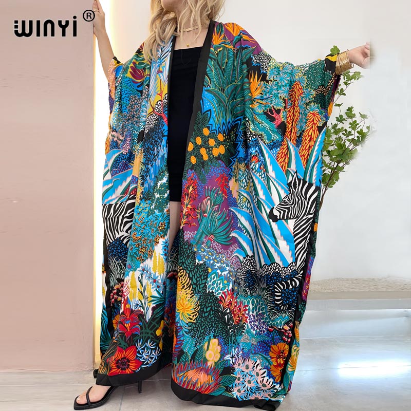 WINYI Africa Middle East kimon - Robe Silk Women ulasan dan harga