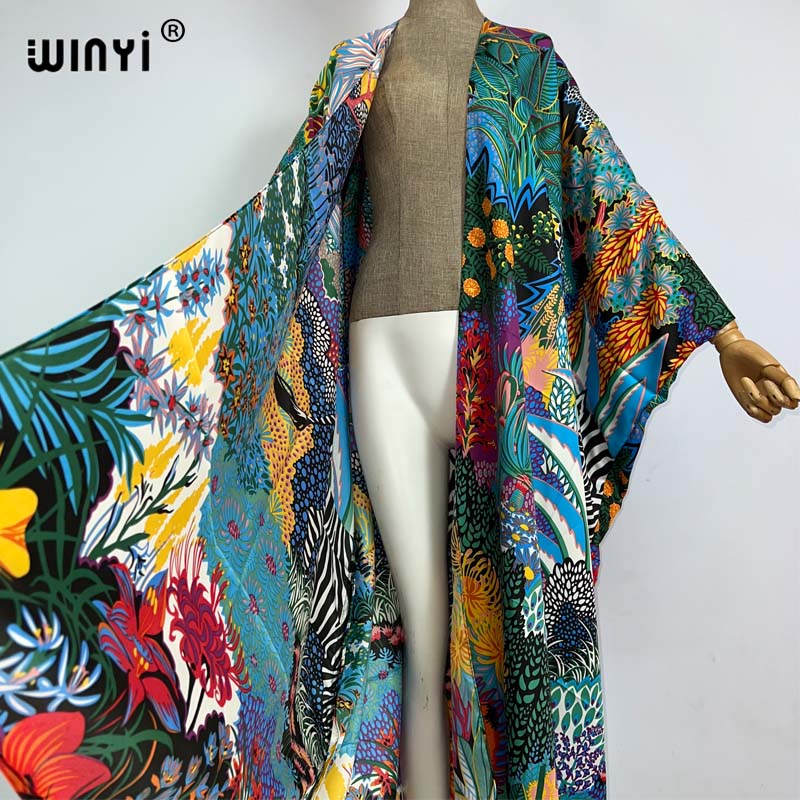 WINYI Africa Middle East kimon - Robe Silk Women ulasan dan harga