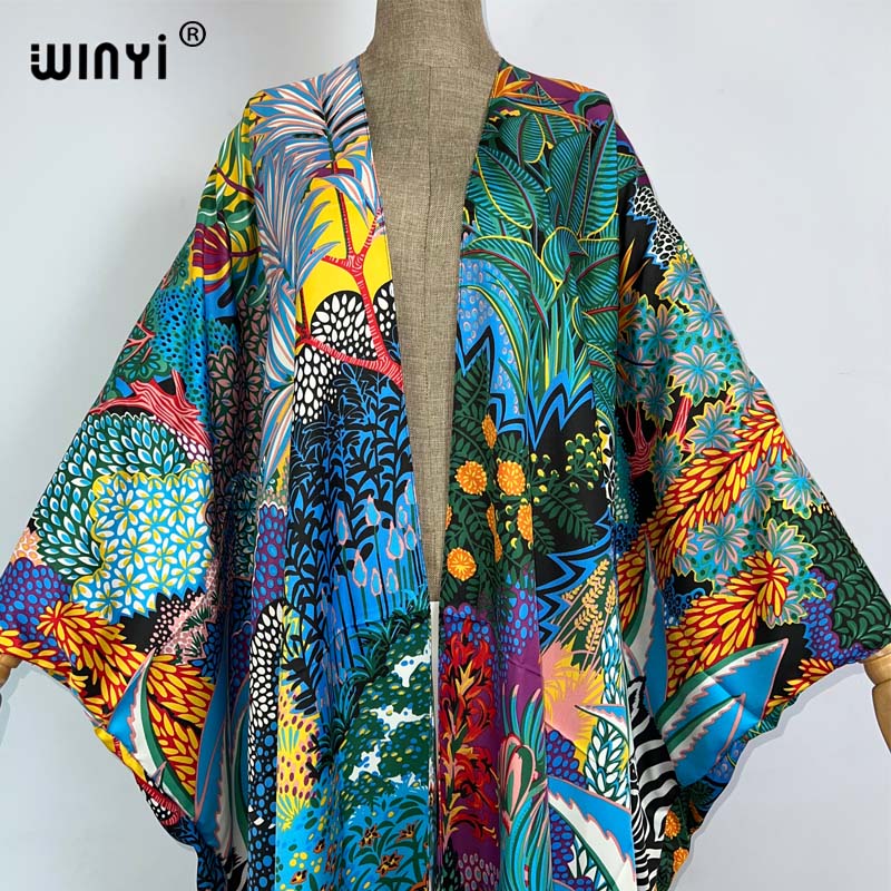 WINYI Africa Middle East kimon - Robe Silk Women ulasan dan harga