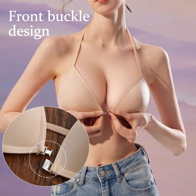 Women Seamless Bras Deep V Nec - Bralette Wireless Soft ulasan dan harga