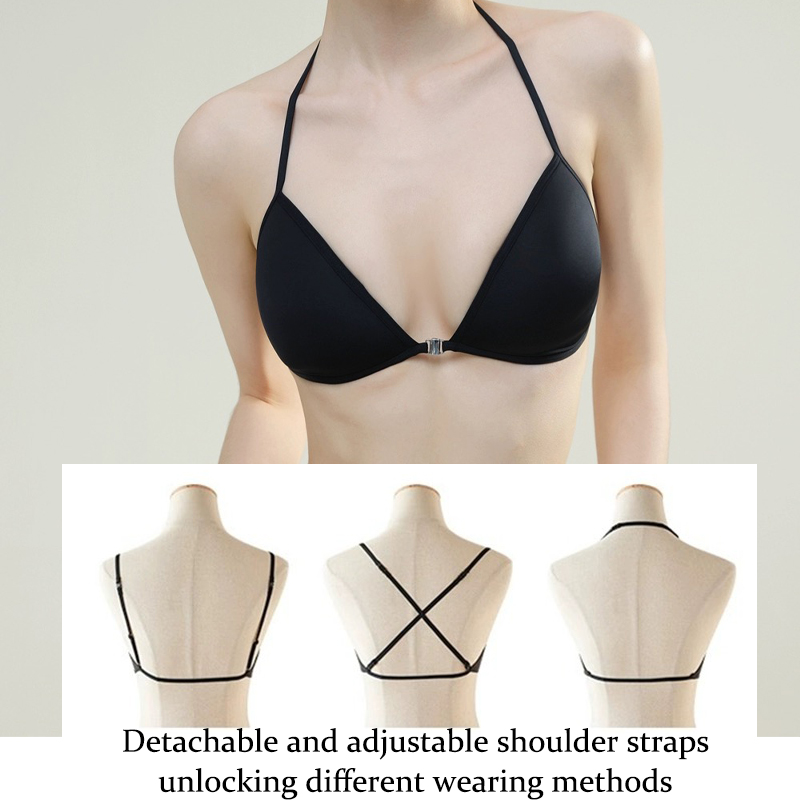 Women Seamless Bras Deep V Nec - Bralette Wireless Soft ulasan dan harga
