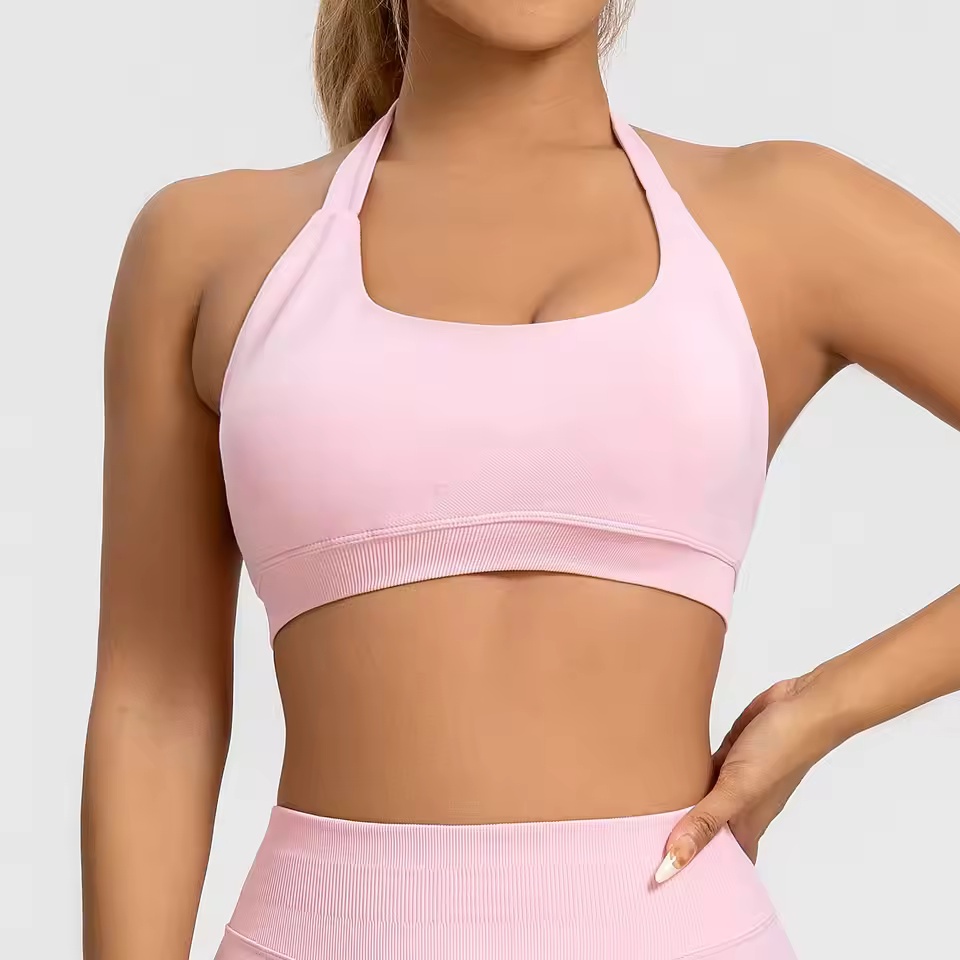 Sports Bra Women Seamless Halt - Push Up Bra Padded ulasan dan harga