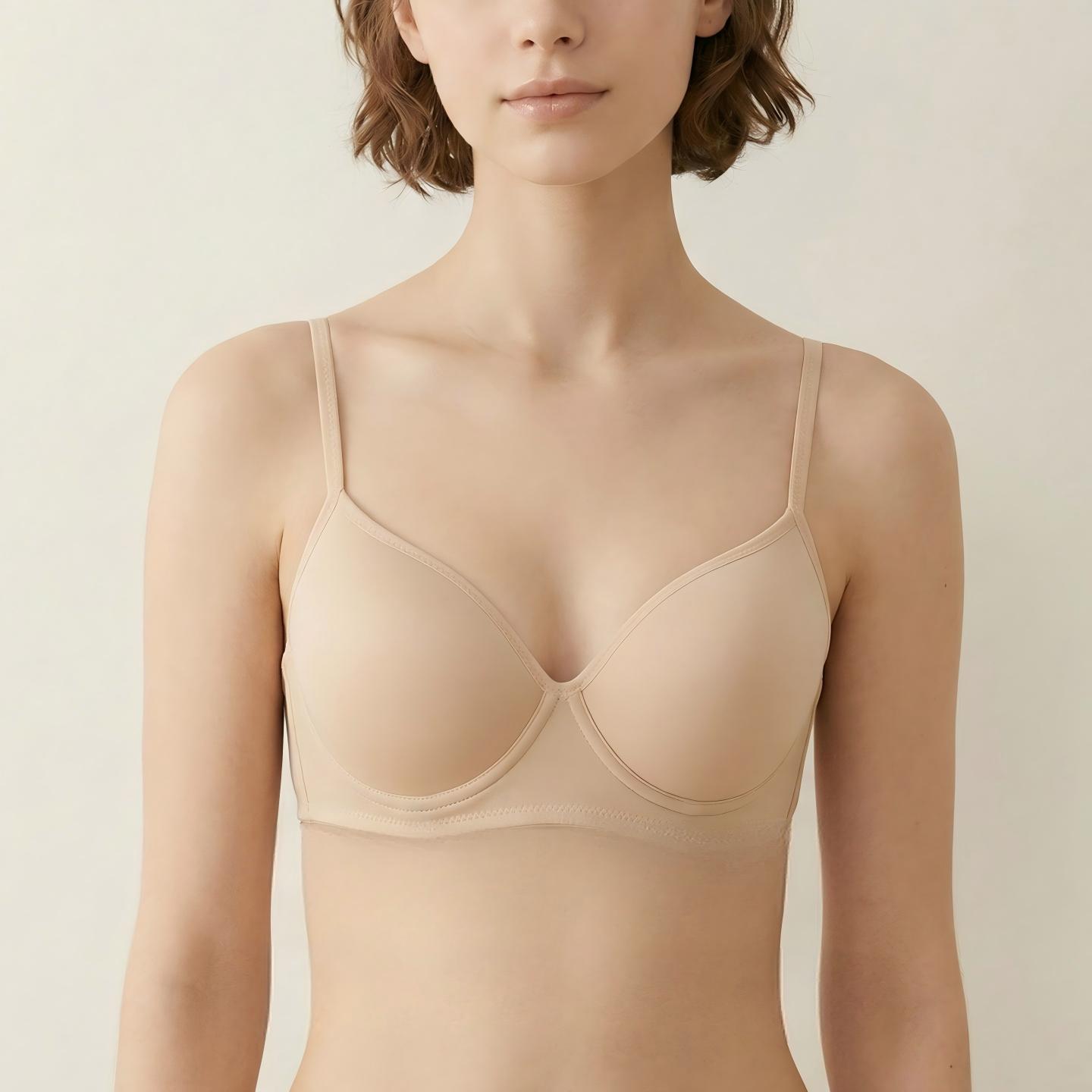 2026 New Women Thin Strap Mesh - Bralette Wireless Soft ulasan dan harga