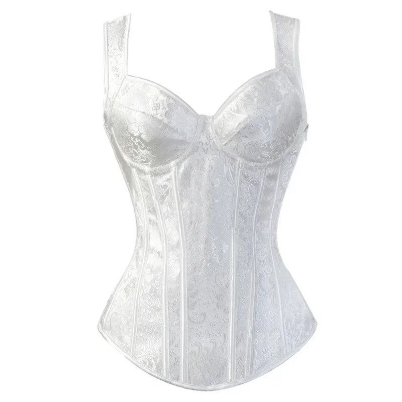 Women Floral Print Corset Top  - Shapewear Bodysuit Firm ulasan dan harga