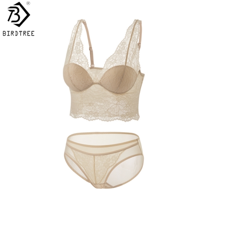 Birdtree, Silk Lining Women's  - Bralette Wireless Soft ulasan dan harga