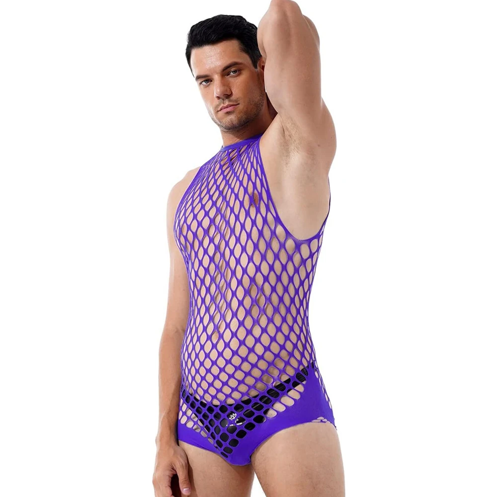 Gay Bodystocking Man Fetish Bo - Bodystocking Fishnet ulasan dan harga