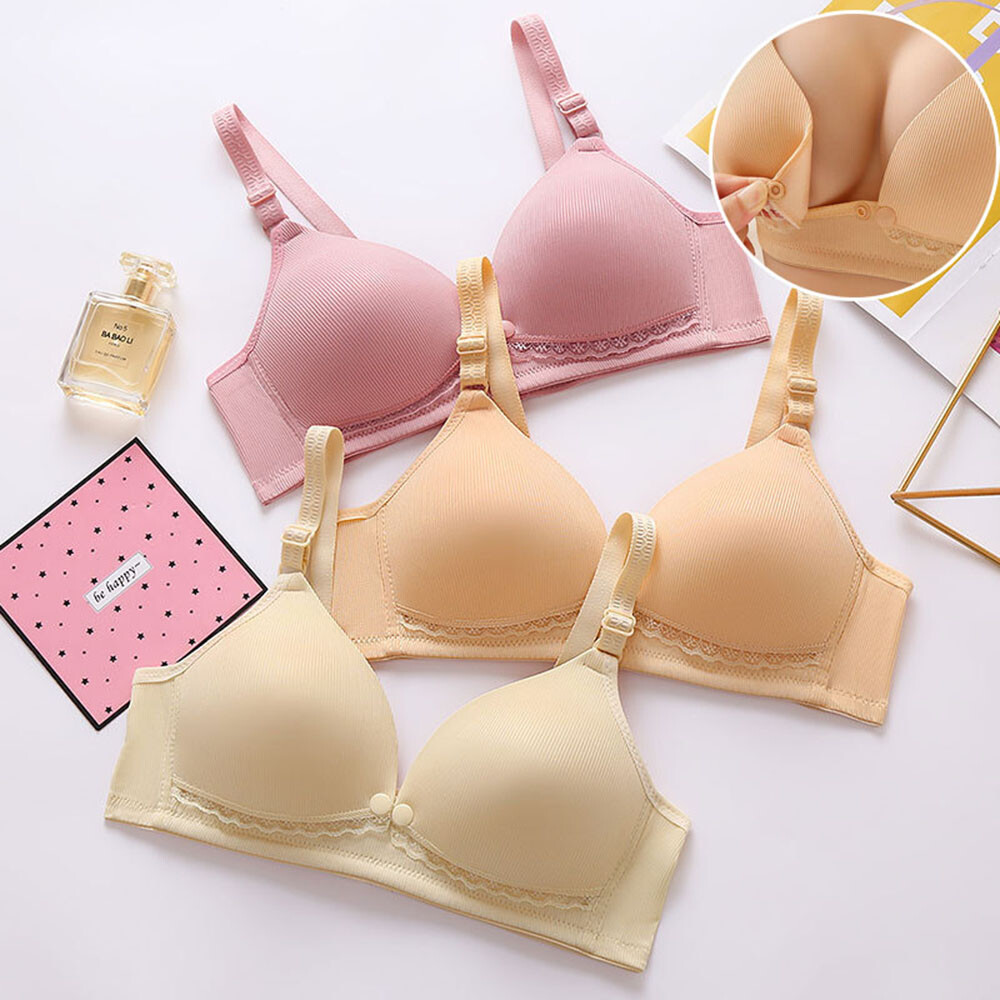 Maternity Nursing Bra Women Br - Nursing Bra Sleep ulasan dan harga