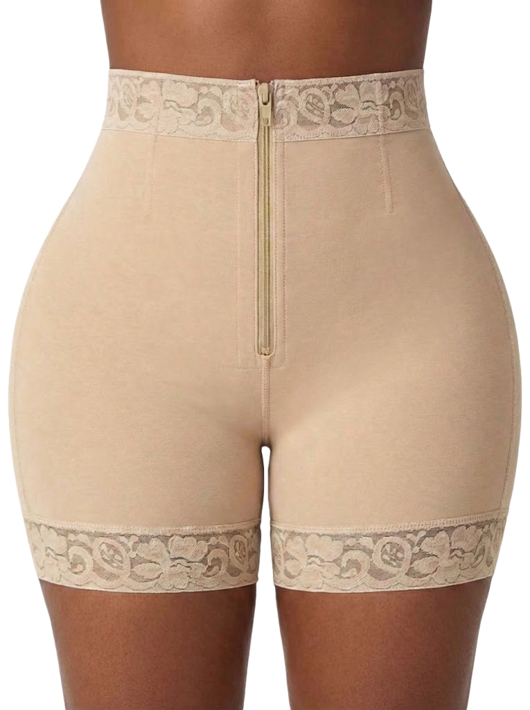 High-Waisted Butt Lifter Panti - Boyshort Underwear ulasan dan harga