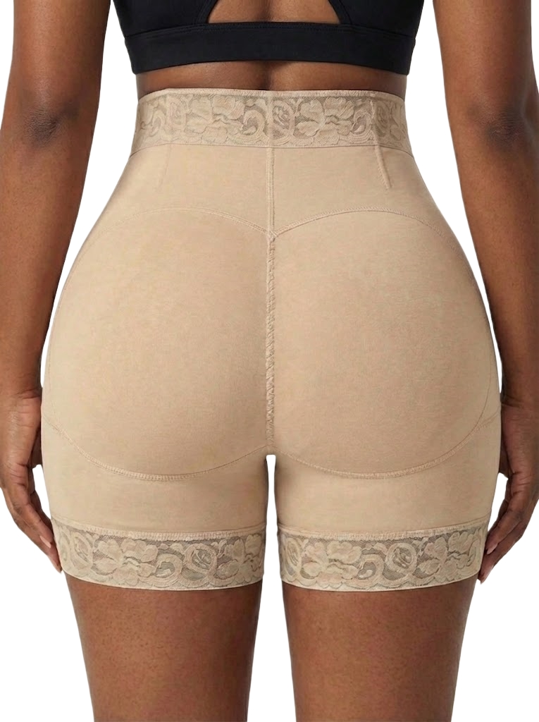 High-Waisted Butt Lifter Panti - Boyshort Underwear ulasan dan harga