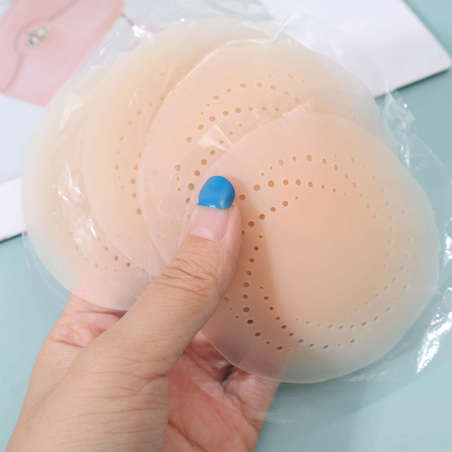 2-10PCS Invisible Self Adhesiv - Silicone Bra Adhesive ulasan dan harga