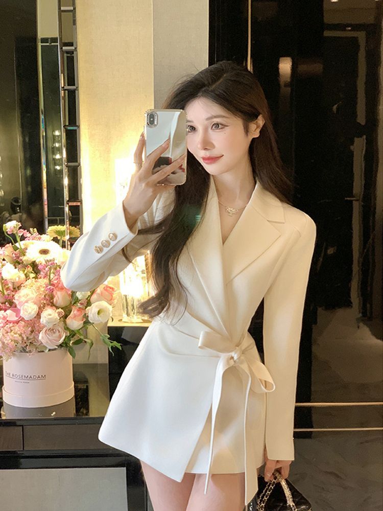 Solid Color 2026 Autumn New Ko - Corset Waist Cinch ulasan dan harga