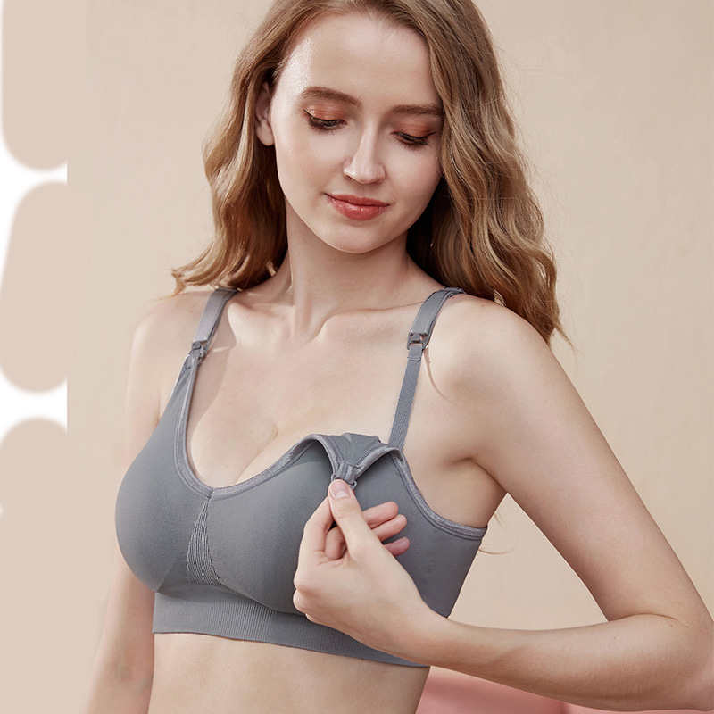 Maternity Nursing Bras Seamles - Nursing Bra Sleep ulasan dan harga