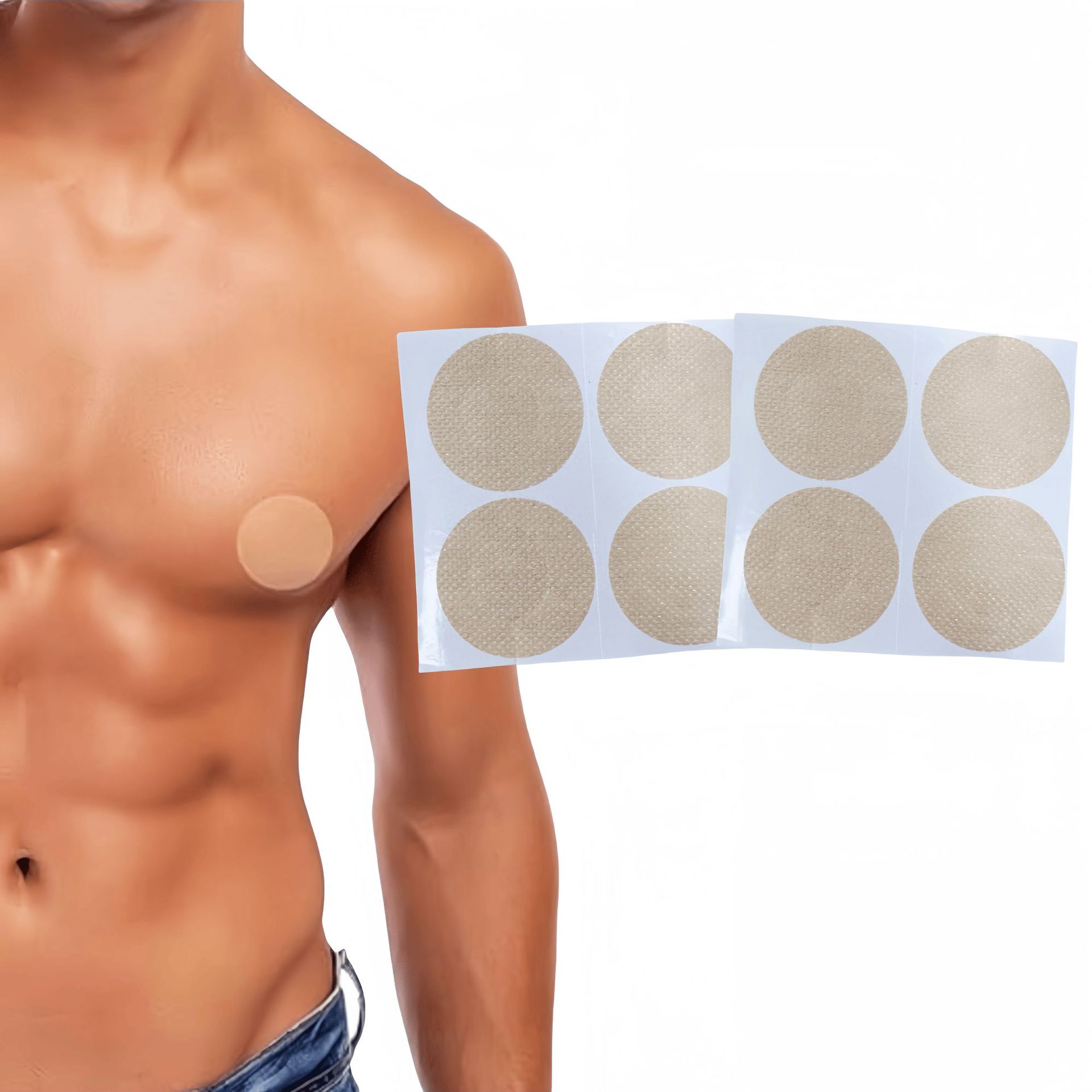Disposable Invisible Men's Nip - Nipple Cover Pasties ulasan dan harga
