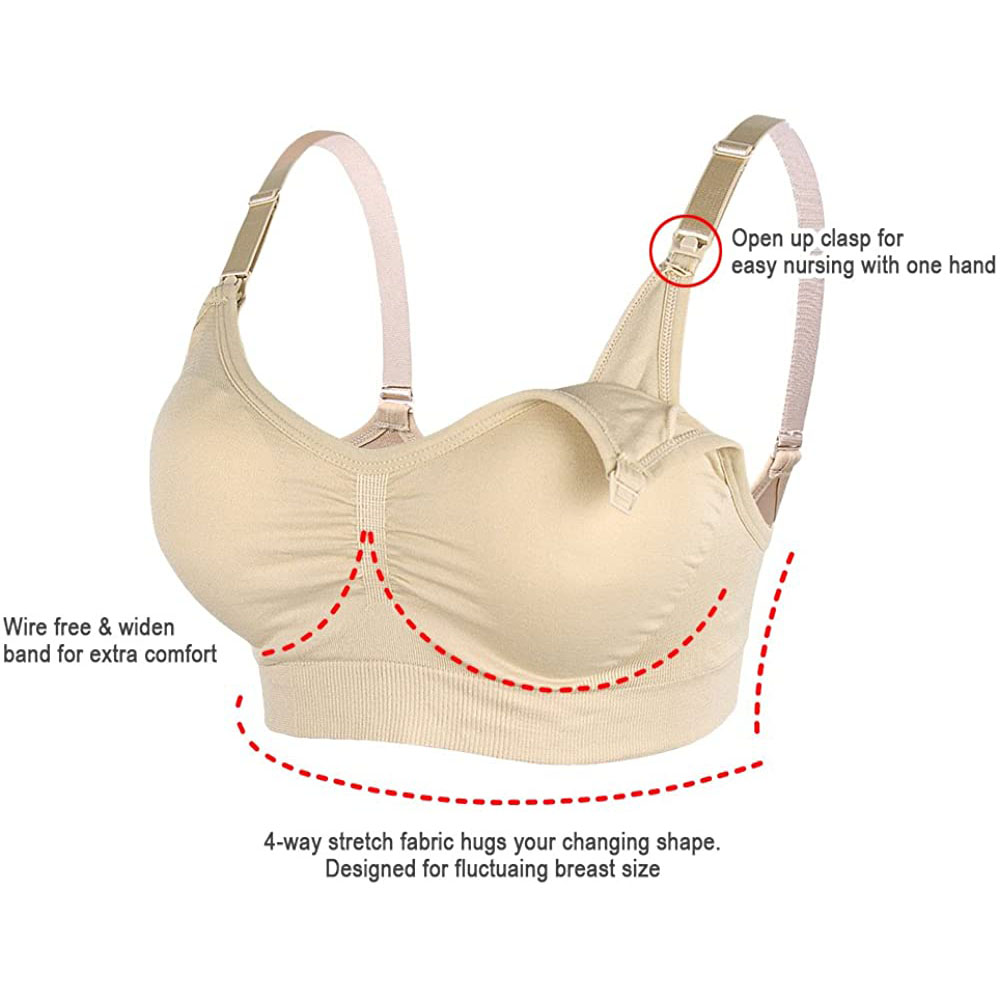 Womens Maternity  Nursing Bra  - Nursing Bra Sleep ulasan dan harga