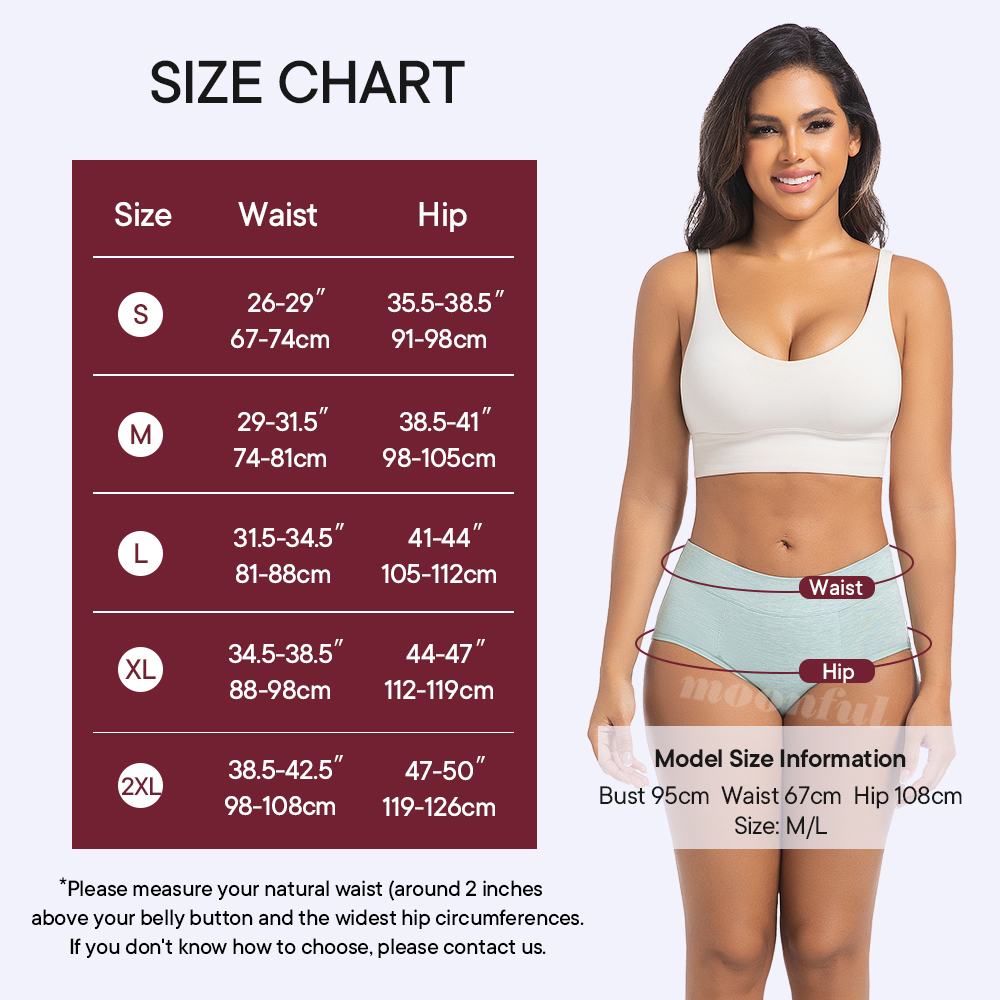 Menstrual Panties Woman Super  - Period Panty Absorbent ulasan dan harga
