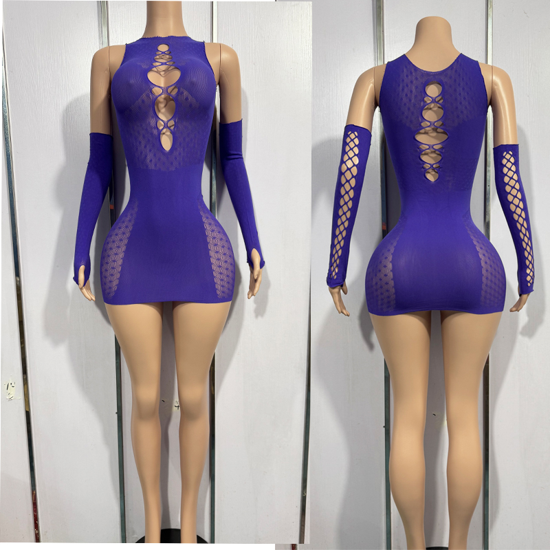 Plus Size Bodysuit Hollow Out  - Babydoll Chemise Night ulasan dan harga