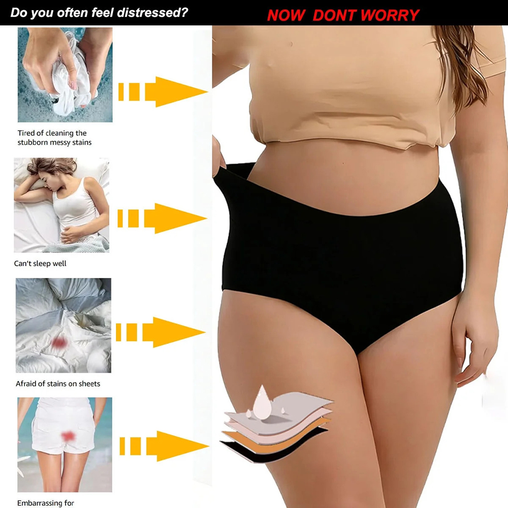 Absorbent Period Panties Leakp - Period Panty Absorbent ulasan dan harga