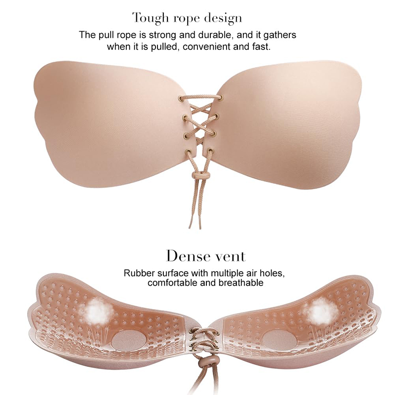 1/2 Pairs Women Summer Backles - Strapless Bra Backless ulasan dan harga