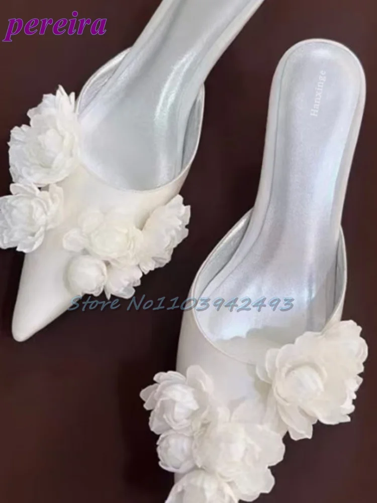 Multi Flower Wedding Sandals S - Slip Dress Satin ulasan dan harga