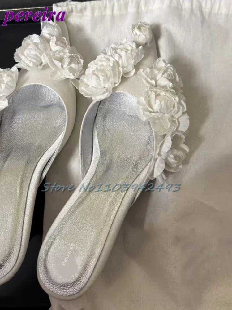 Multi Flower Wedding Sandals S - Slip Dress Satin ulasan dan harga
