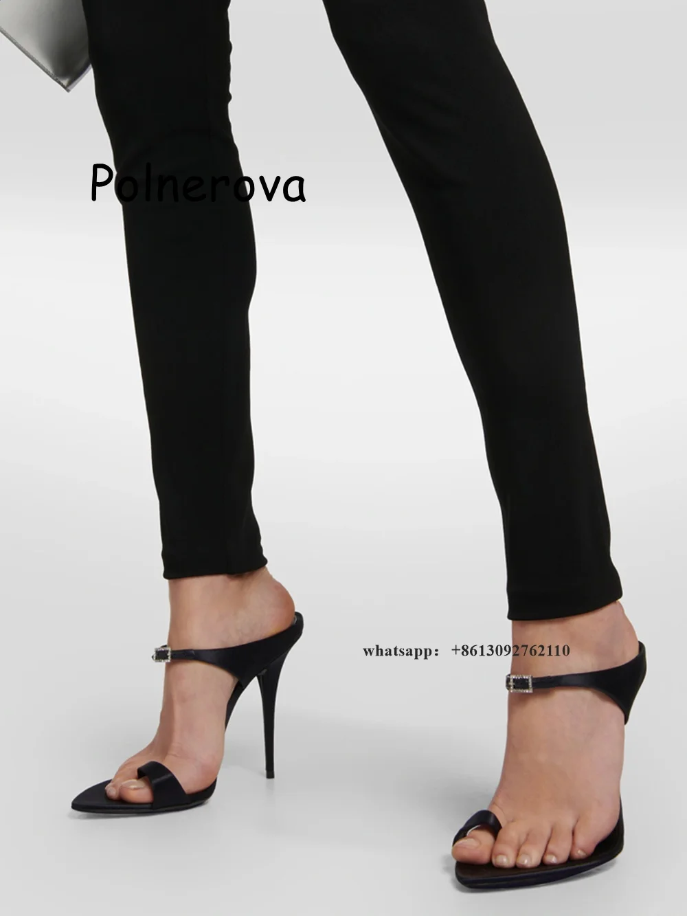 Open Toe Sandals Flip Flop Thi - Slip Dress Satin ulasan dan harga