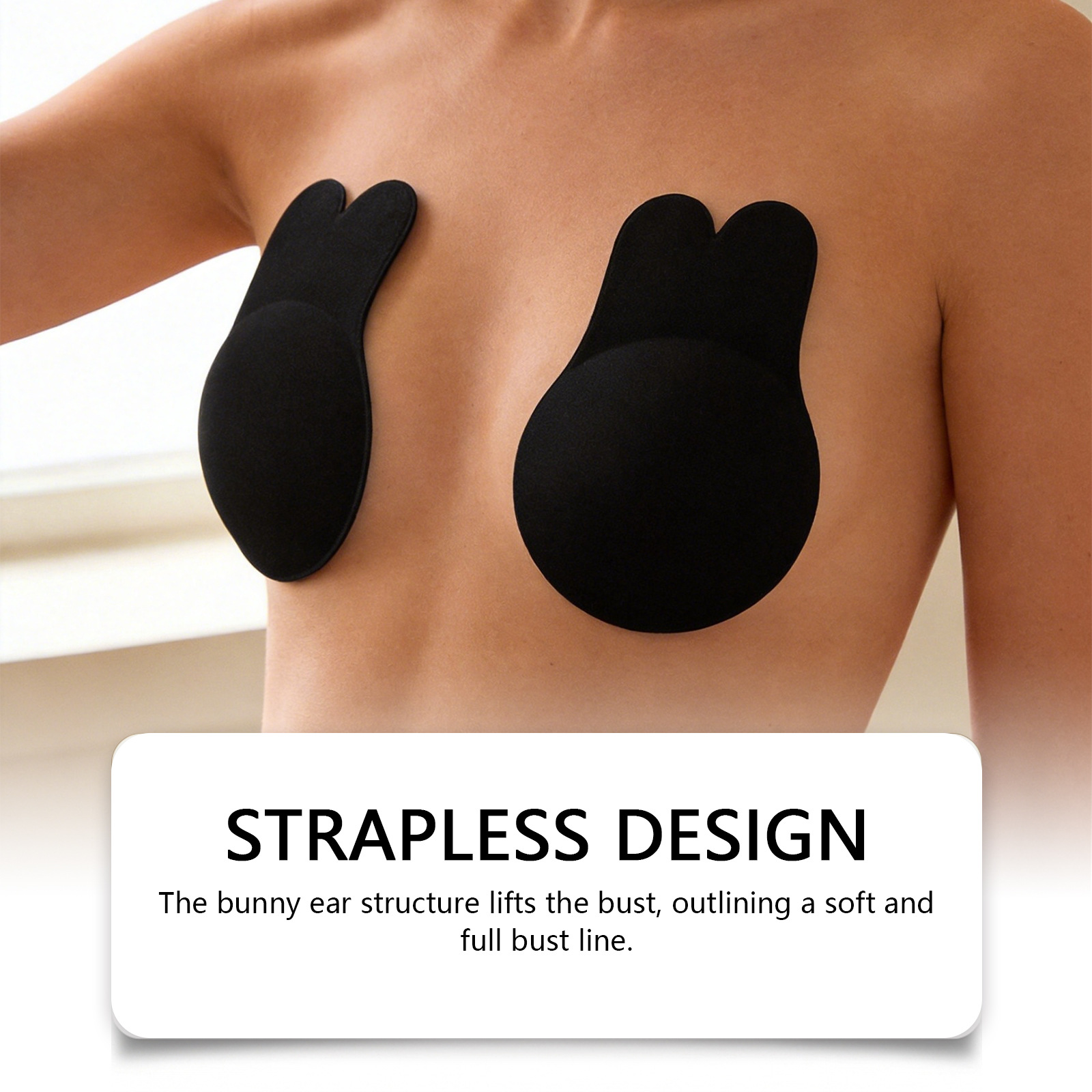 Rabbit Ear Invisible Nipple Co - Nipple Cover Pasties ulasan dan harga