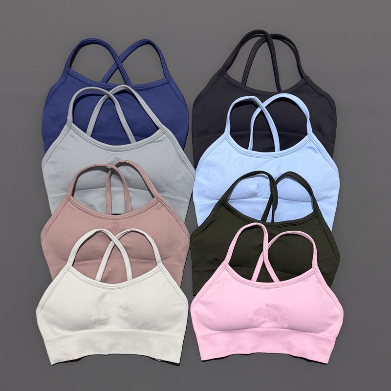 Histello Backless Sports Bra W - Seamless Underwear Women ulasan dan harga