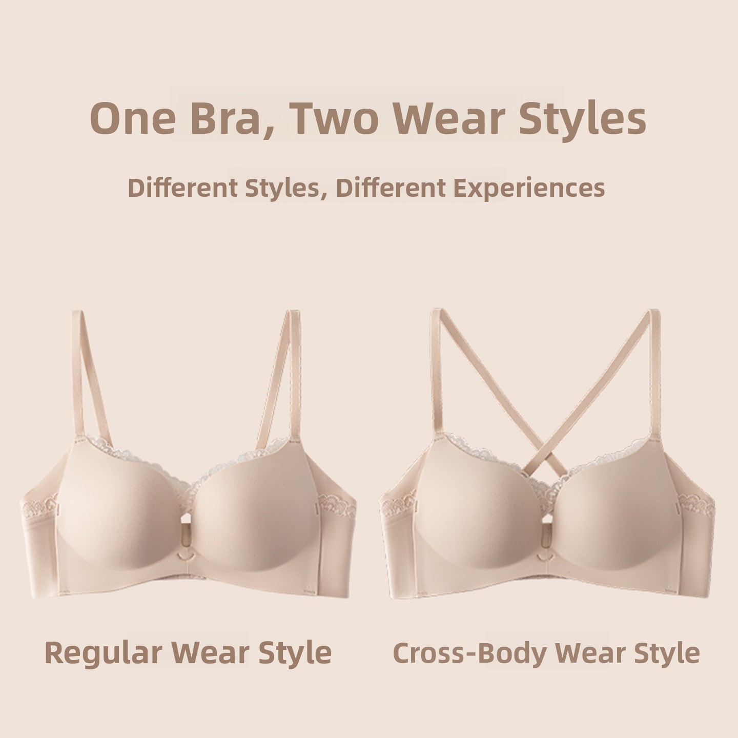 Pure KUCLUT Lace Palm Cup Smal - Seamless Underwear Women ulasan dan harga