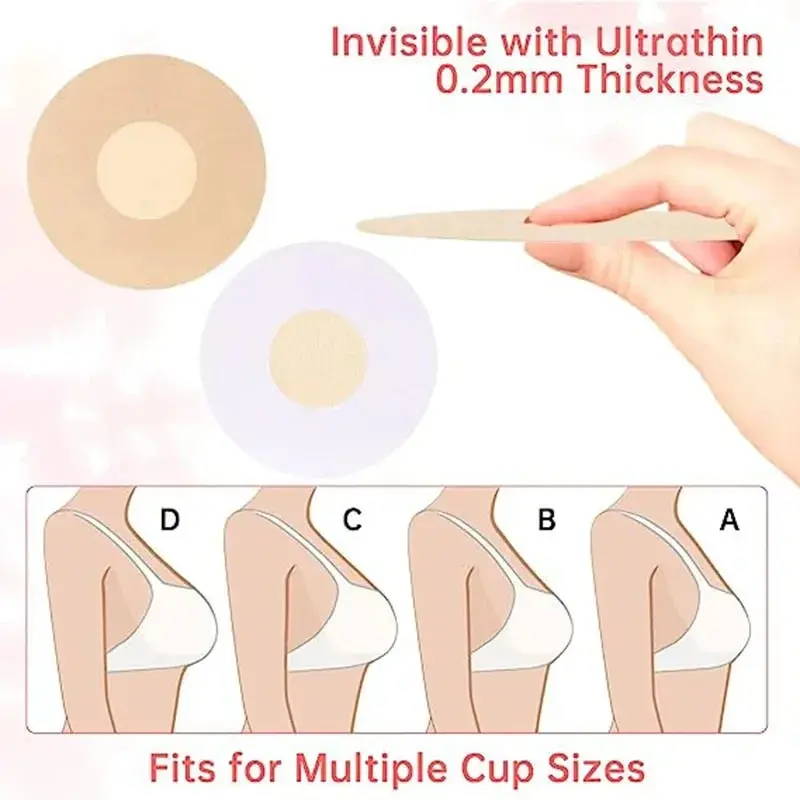 100Pcs Nipple Sticker Disposab - Nipple Cover Pasties ulasan dan harga