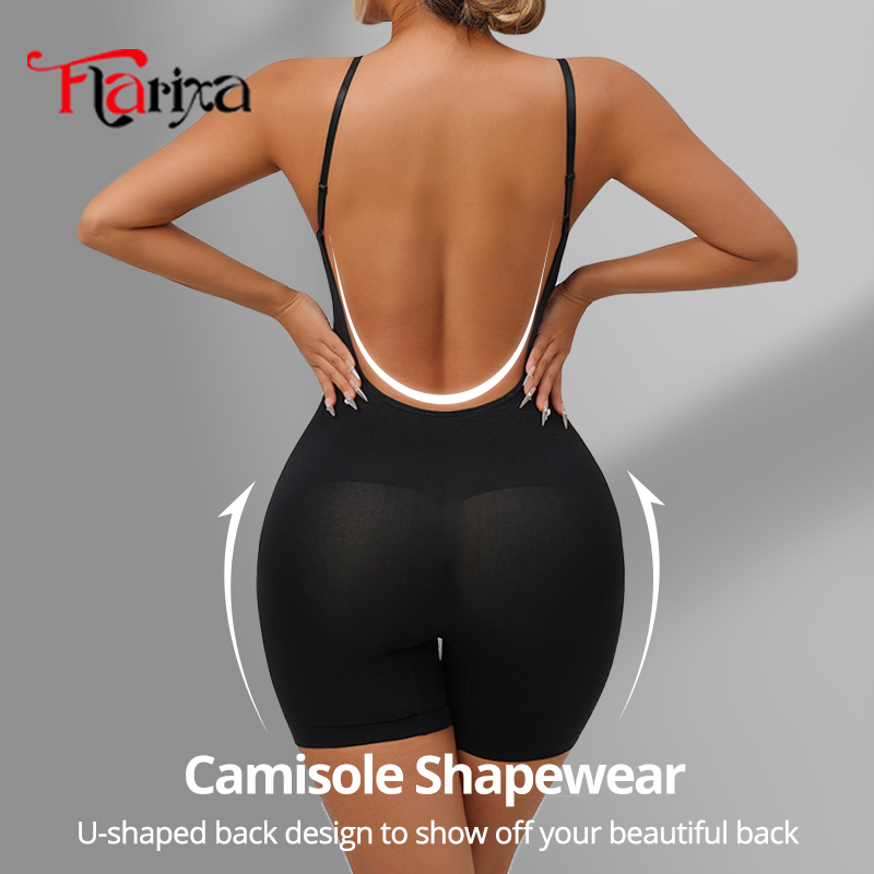 Flarixa New Low Back Shapewear - Seamless Underwear Women ulasan dan harga