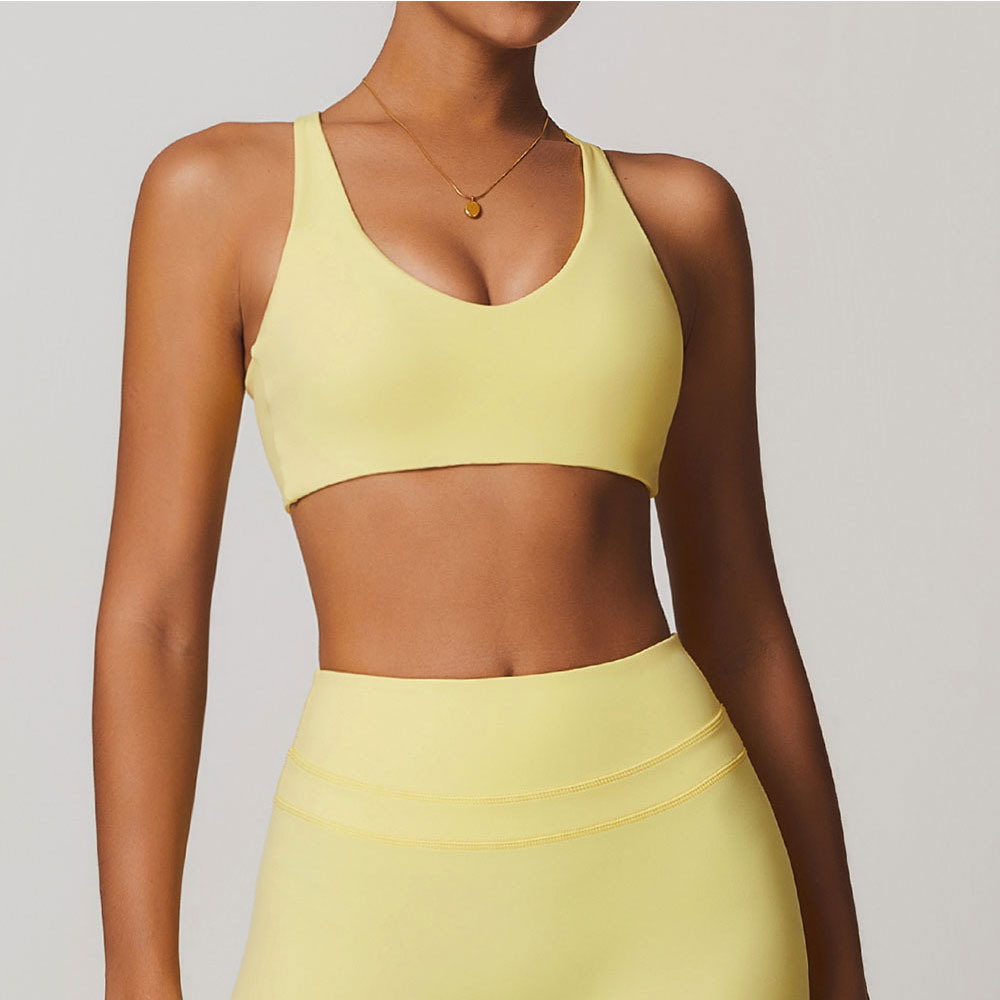 JUREN Sports Bra Women Fitness - Push Up Bra Padded ulasan dan harga