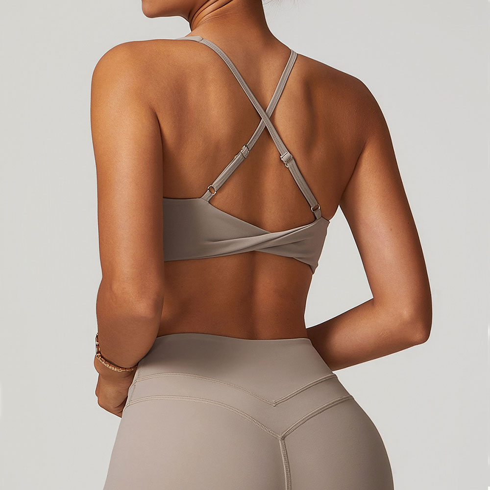 JUREN Sports Bra Women Fitness - Push Up Bra Padded ulasan dan harga