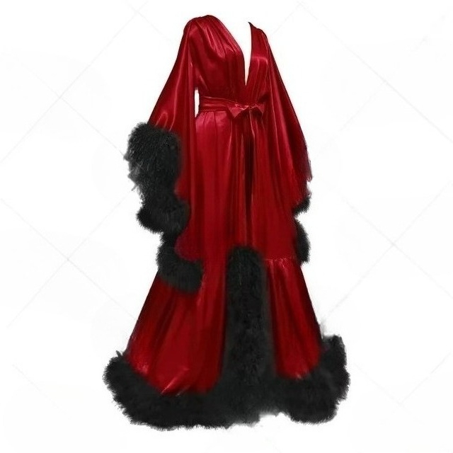 Customized Bathrobe for Women  - Robe Silk Women ulasan dan harga