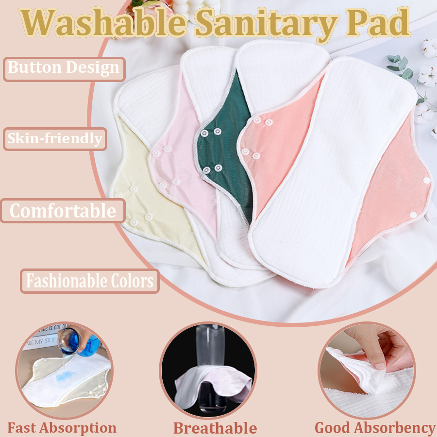 1pc Washable Sanitary Pads for - Period Panty Absorbent ulasan dan harga