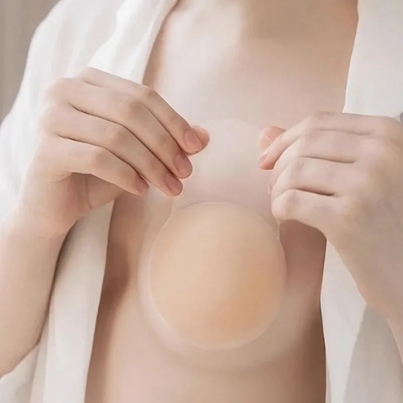 1Pairs Silicone Nipple Cover L - Silicone Bra Adhesive ulasan dan harga