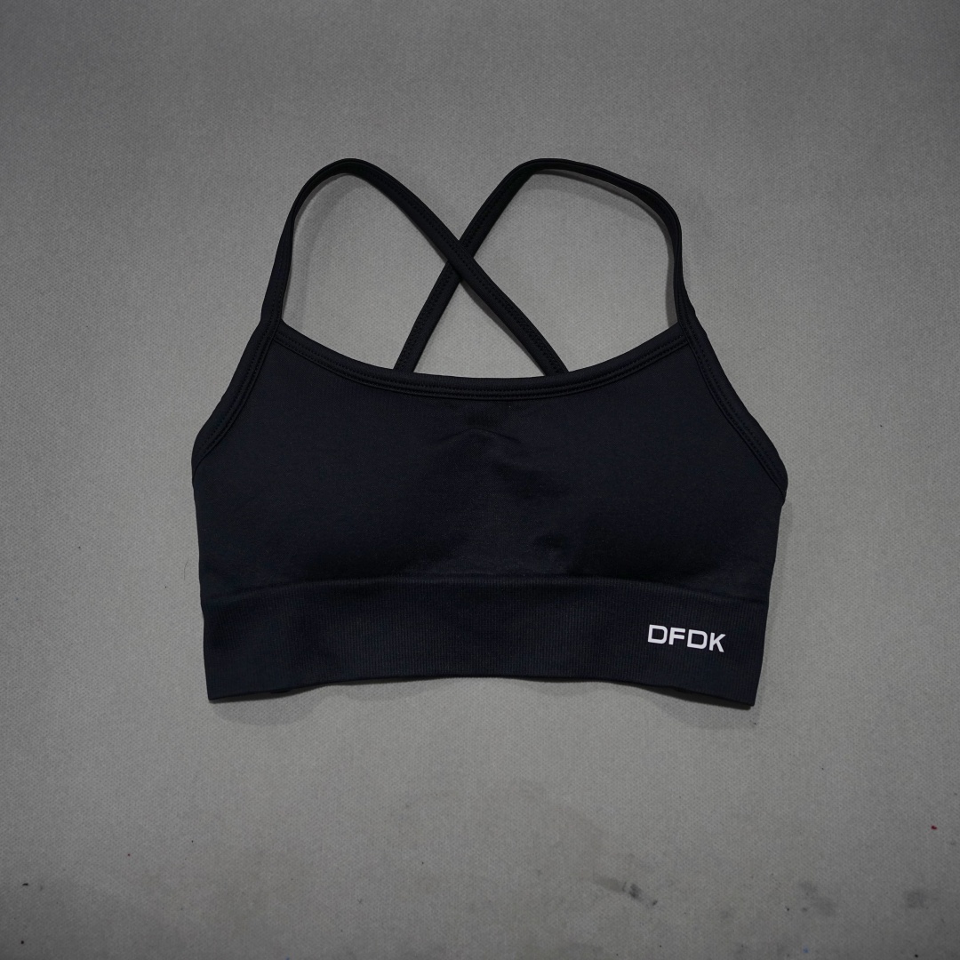 DFDK Ribbed Seamless Cross Bac - Push Up Bra Padded ulasan dan harga