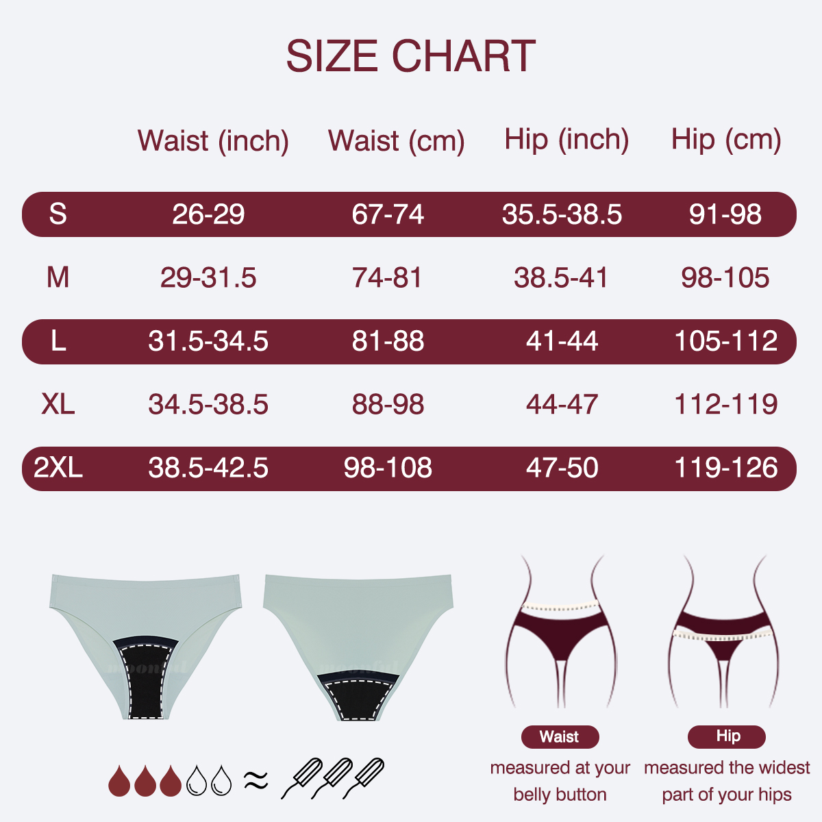 Menstrual Panties Women Leak p - Period Panty Absorbent ulasan dan harga
