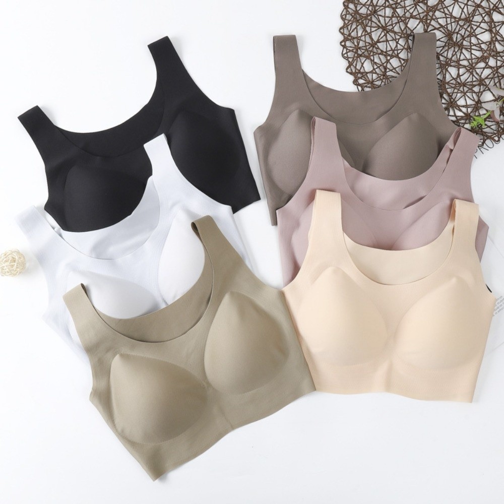 Soft Close-fitting Wireless Br - Bralette Wireless Soft ulasan dan harga